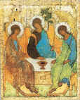 Rublev's Icon of the Trinity (69036 bytes)