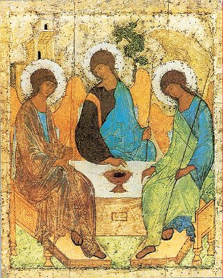 Rublev's Icon of the Trinity (69036 bytes)